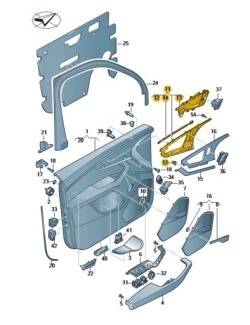 4M0868078B кронштейн с KL Audi