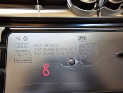 решетка радиатора Audi A1 8X рестайлинг хром 8XA853651B