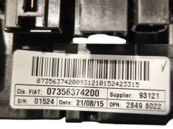 шлейф подушки безопасности subaru ASCENT 07356374200