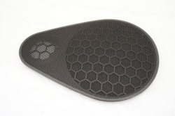 защита пластик передний левый peugeot 1007