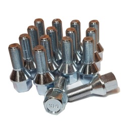 ВИНТ M12x1.25 коническая ключ 17 26 мм 16 штук.