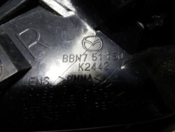 mazda 3 II - фонарь правый