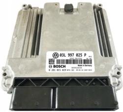 блок управления двигателем, ЭБУ volkswagen PASSAT B6 0281015029 03L907309