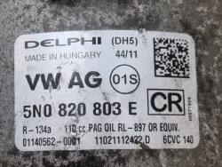 компрессор кондиционера SKODA FABIA 2 5J 2011 5N0820803