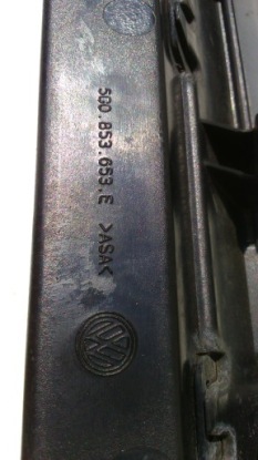 vw GOLF VII решетка радиатора 5G0853653E