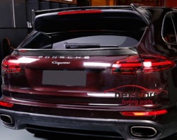 спойлер спойл крышка багажника PORSCHE Cayenne 958 II Carbon