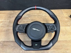 руль Carbon лопасти кожа jaguar X761 oe