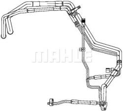 mahle AP 136 000P патрубок Давление,