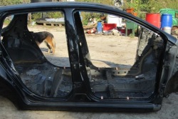 порог без навесного правый 209 TOYOTA YARIS III