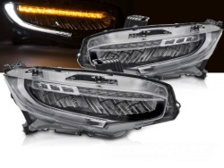 фары Honda Civic X 16-21 full led диодные