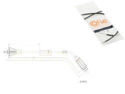 Cofle трос тормоза ручного volvo S80 II 3.2