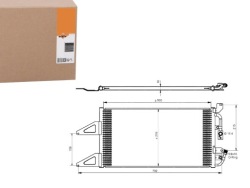 nrf Радиатор кондиционера lancia 35489