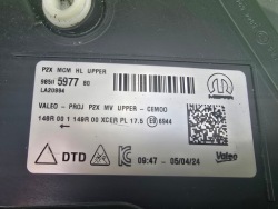 фара правая full led peugeot 208 2008 II рестайлинг