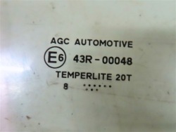 стекло передняя правая Двери TOYOTA AYGO II 5 2014-2022 год 2018