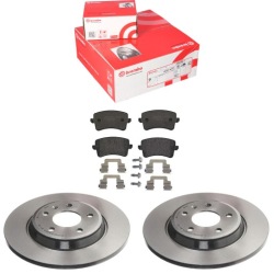 2× Brembo 08.A759.11 тормозной диск P 85 100 комплект датчик износа тормозных колодок, тормоз