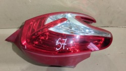 фонарь левый peugeot 208 и 1 led 9672628280