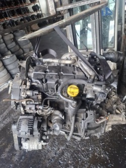 Двигатель renault LAGUNA II 1,9DCI 130KM F9QE804 комплектный с навесным
