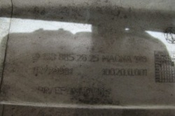 MERCEDES W168 РЕСТАЙЛИНГ 01-04 бампер задний 761