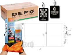 конденсатор кондиционера BMW Depo # pro+ Kit9