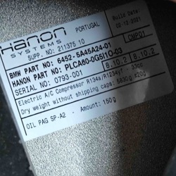 BMW iX 2022 компрессор кондиционера