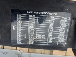 DISCOVERY III 2.7 TD 07r рамка перед