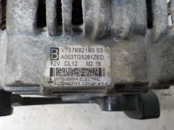CITROEN DS3 1.6 120KM 5FS 5F01 генератор 757692180