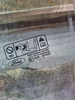 стекло боковое левый перед S-MAX MK1 2009 FORD