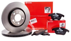 2× Brembo 09.D428.11 диск Hyundai TUCSON 15- перед + тормозные колодки P 30 039 kia