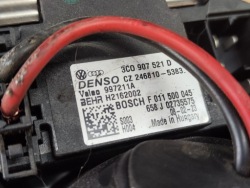 SKODA OCTAVIA II вентилятор воздуховод потока воздуха