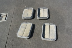 воздухозаборник жалюзи багажника комплект tesla MODEL S