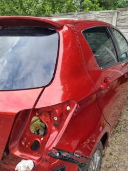 TOYOTA YARIS III 11-20 2011 r. 3N8 5D четверть крыло правое заднее PT *