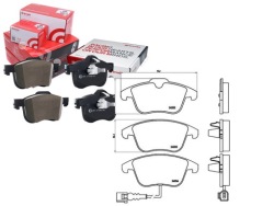комплект датчик износа тормозных колодок Brembo