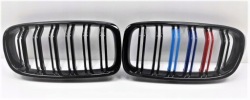 BMW 3 F30 12- решетки ноздри глянец M3