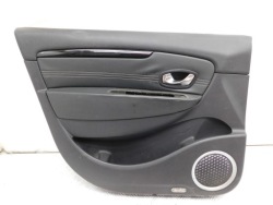 обивка дверные карты передний левый кожа renault SCENIC III 809010533R