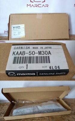 mazda CX-30 молдинг накладка декор без навесного дверь правая задняя KAAB50M31