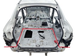 ремень задний кузов renault ARKANA : (21-23)