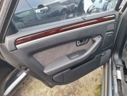 дверные карты левый зад Audi A8 D3 англия черный