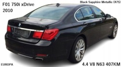 фонарь крышки багажника задний правый левый BMW 7 F01
