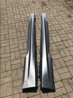 BMW 6 F13 Распределительные коробки порога накладка