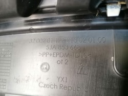 решетка радиатора SKODA RAPID 5JA 2012-2019R