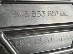 Audi A5 II рестайлинг 19- 8W6 s-line решетка радиатора