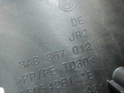 vw PASSAT B7 дверные карты карта дверная правый передний 3AB867012 европа