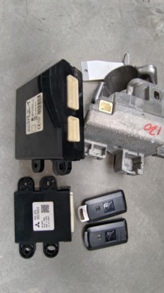 4008 C4 AIRCROSS БЛОК УПРАВЛЕНИЯ ключ комплект стартовый 4N13