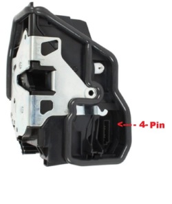правый замок передний BMW 7 E65 E66 E67 4