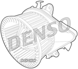 Denso DEA09033 вентилятор внутренний