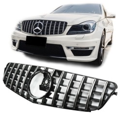 решетка радиатора MERCEDES C W204 C204 Купе AMG GT хром