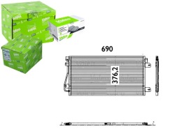 конденсатор Радиатор кондиционера valeo 43005348