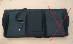 TOYOTA PRIUS IV дивана зад 19R