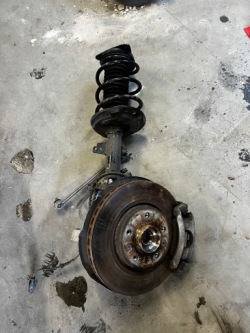 правая поворотный кулак, цапфа амортизатор пневматический renault TALISMAN 1.5