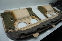 MERCEDES w140 CL полка задний Купе